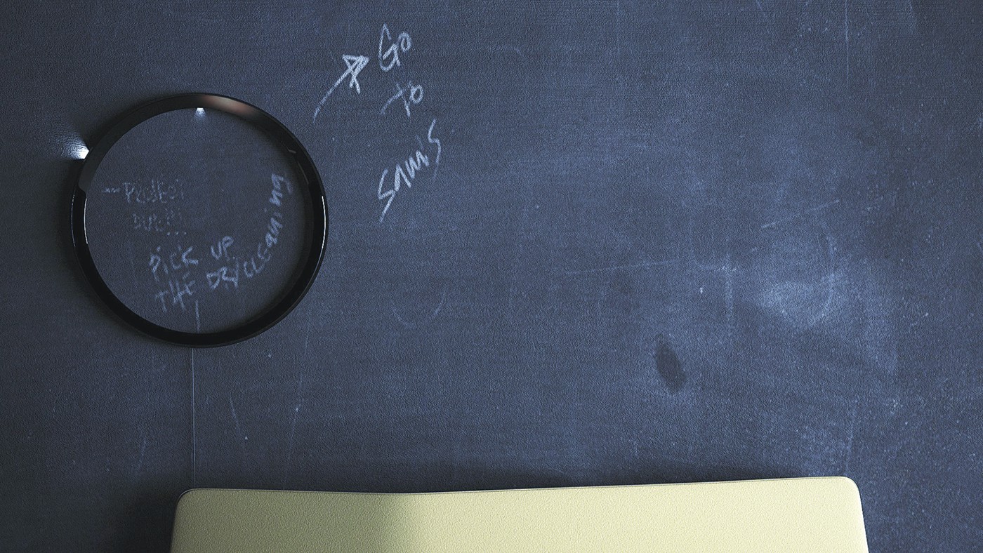 CIRCUIT - wall，Star ring wall clock，led，Plastic，Electronic timer，