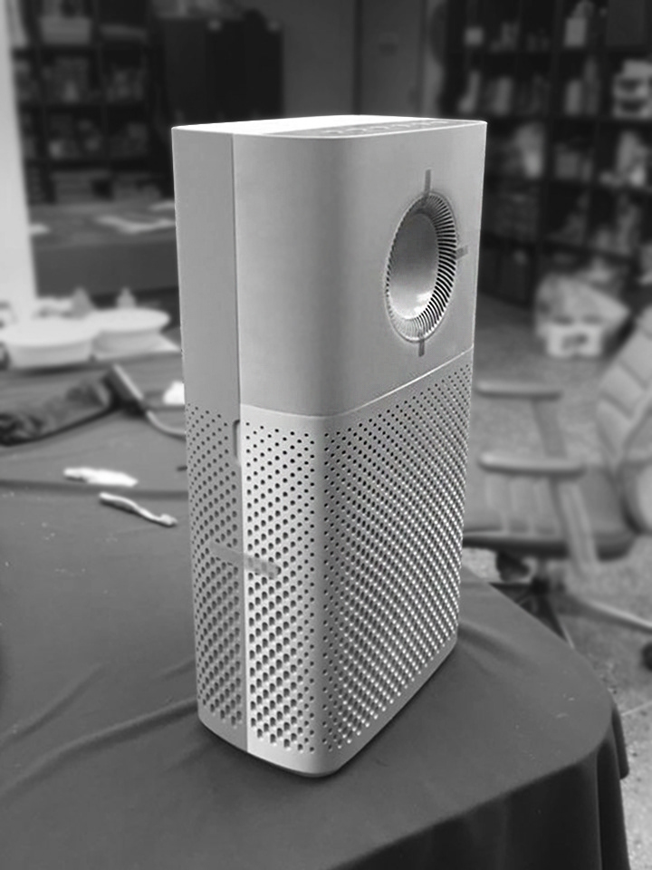 air cleaner，Seasonal variation，white，Simple operation，