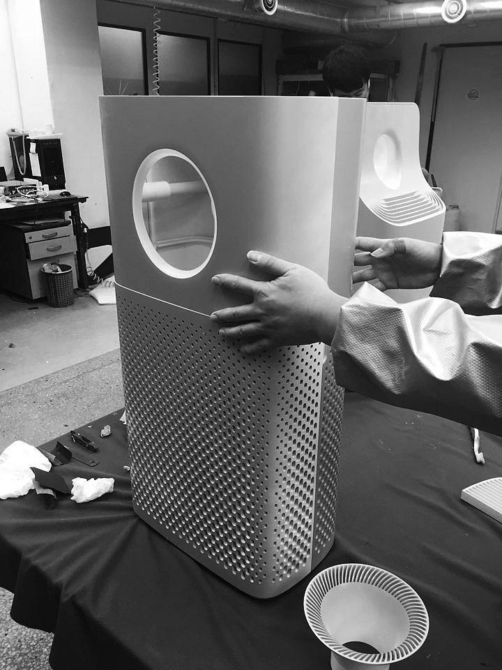 air cleaner，Seasonal variation，white，Simple operation，