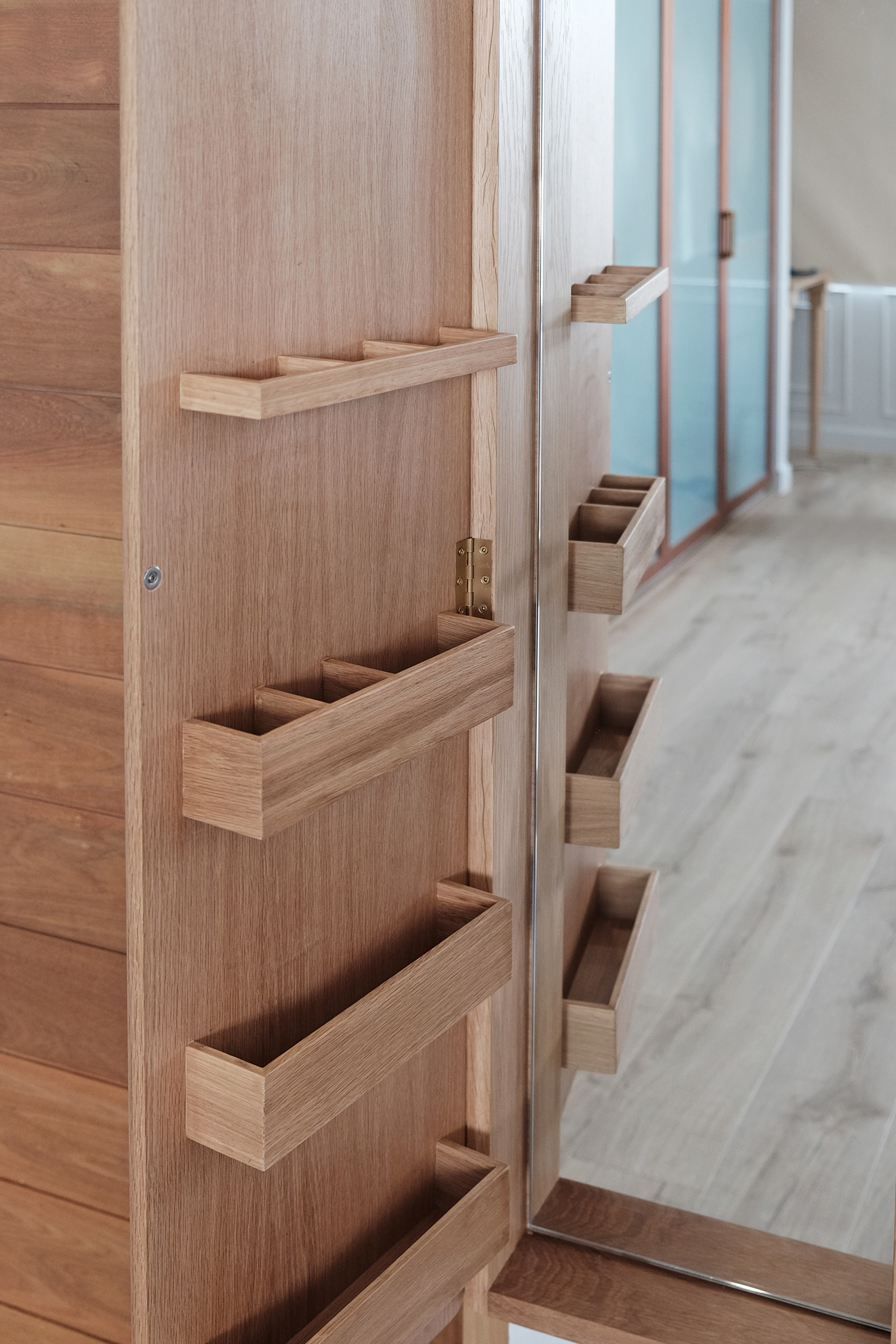 siri，Dressing Cabine，Cosmetic cabinet，manual，American White Oak ，