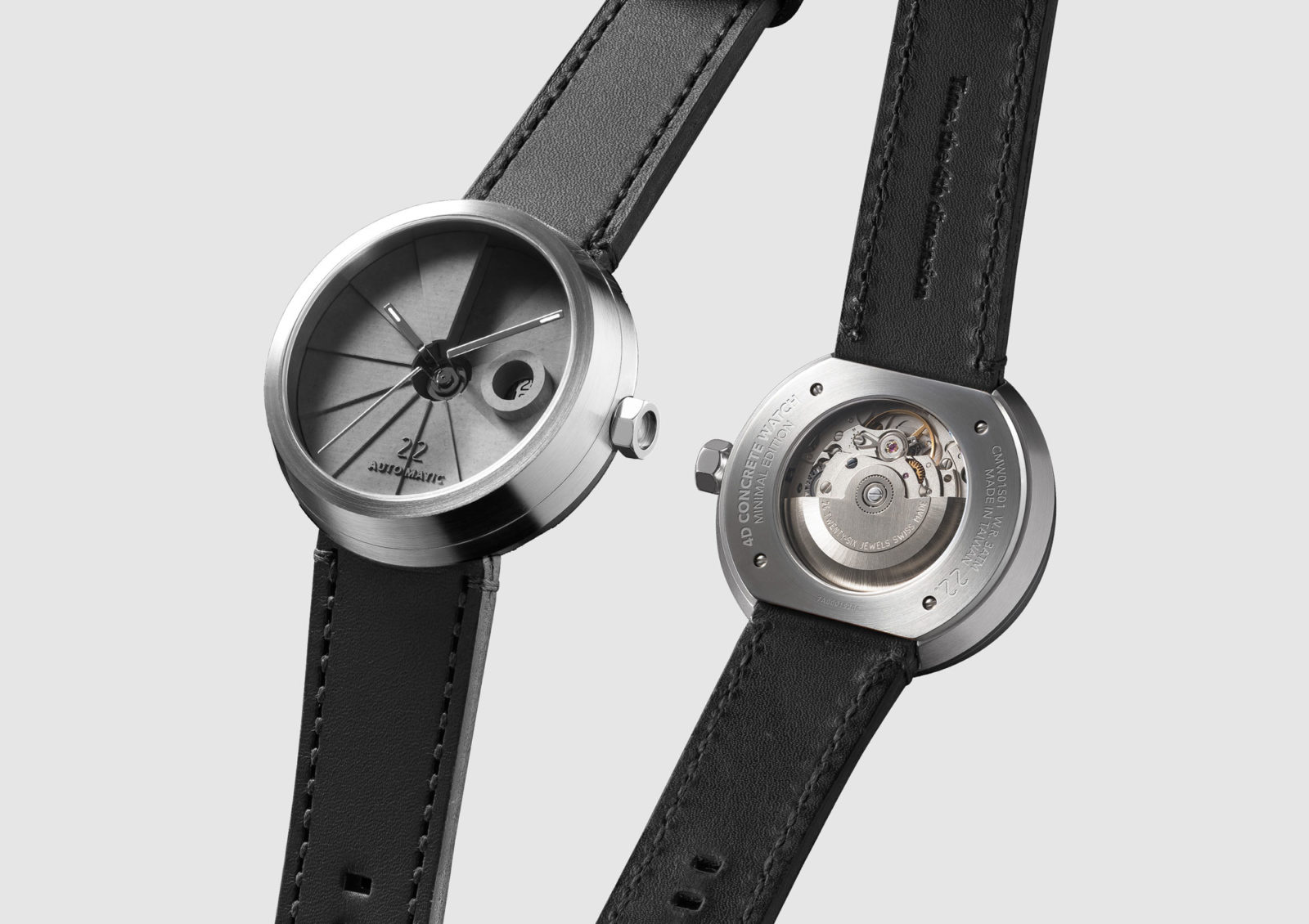 black，Minimalist，Wrist watch，22 Design，