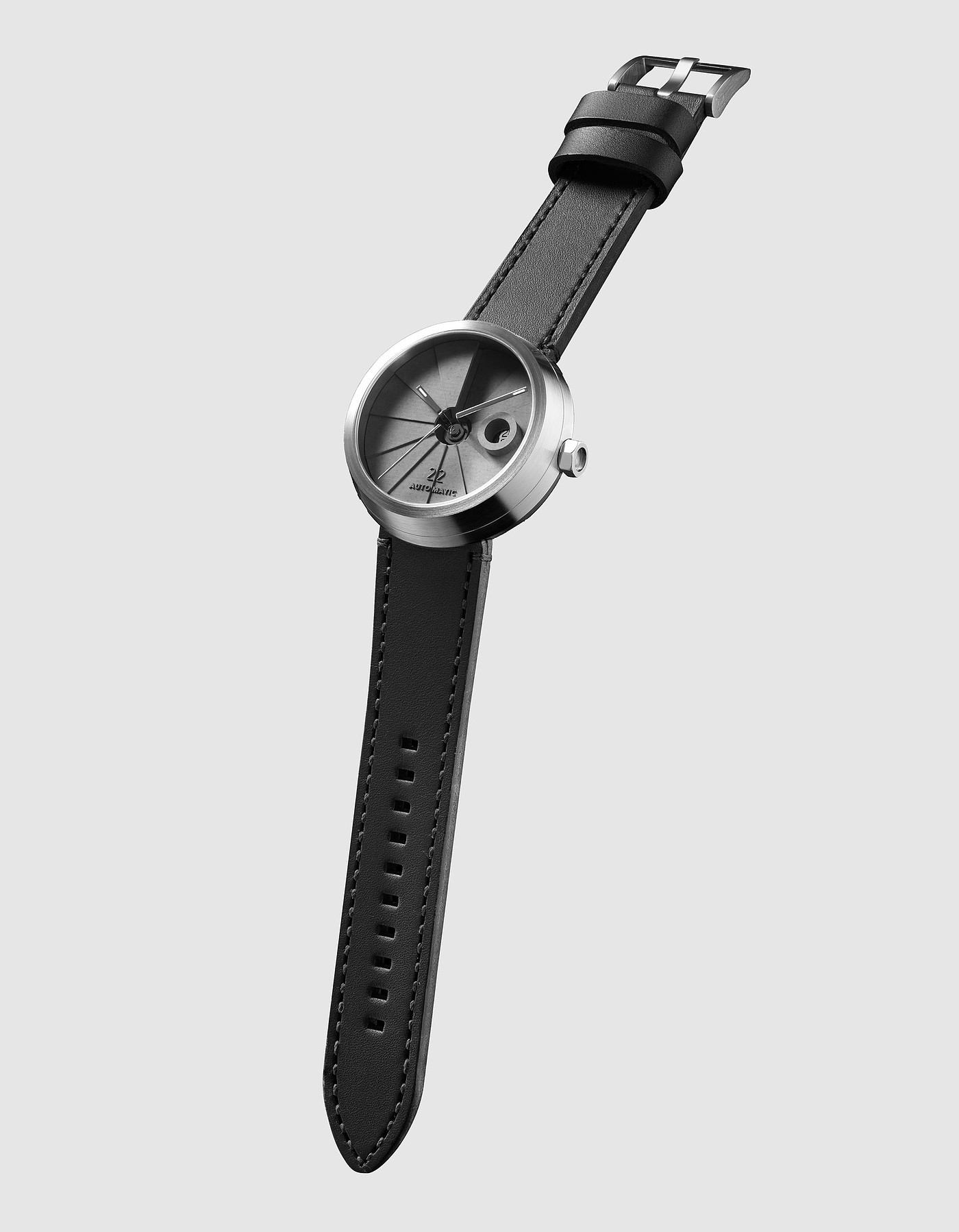 black，Minimalist，Wrist watch，22 Design，