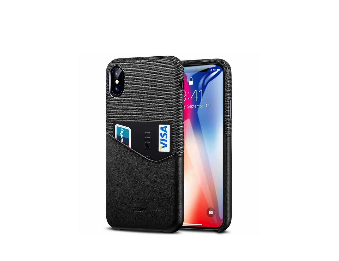 iPhone x，Leather Wallet protective cover，