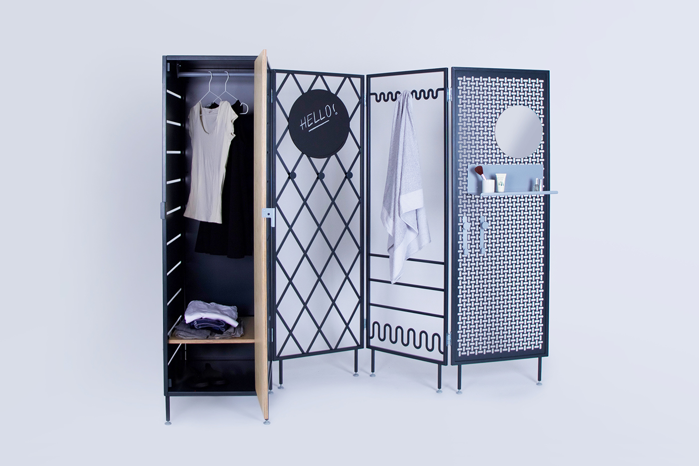Point line surface，Temporary，desk，removable ，antique-and-curio shelves，Storage rack，TV cabinet，Lockers，care，Private space，Drying clothes，Receive，Storage，coat hanger，wardrobe，Modular design，Furniture home，