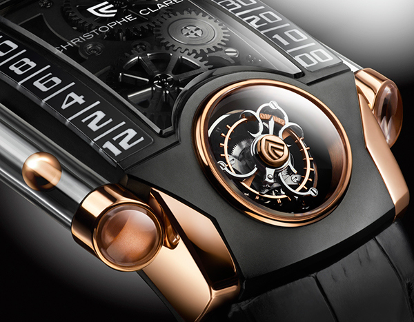 Magnetic levitation to show，Tourbillon operation，Titanium metal，Mechanical sense，