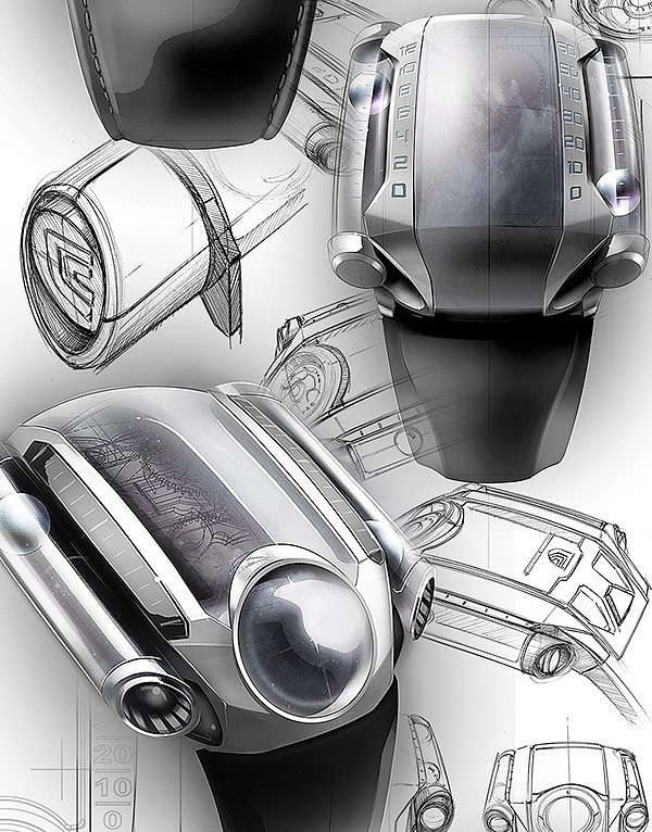 Magnetic levitation to show，Tourbillon operation，Titanium metal，Mechanical sense，