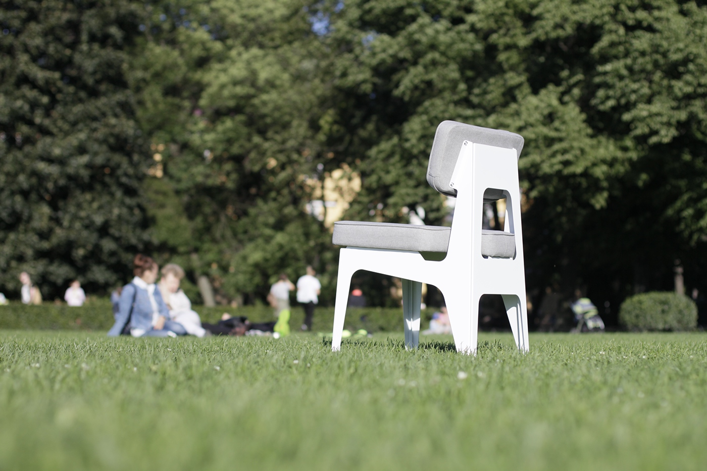 Cushion，Screw，Sheet metal，grey，white，black，chair，OULA Chair，