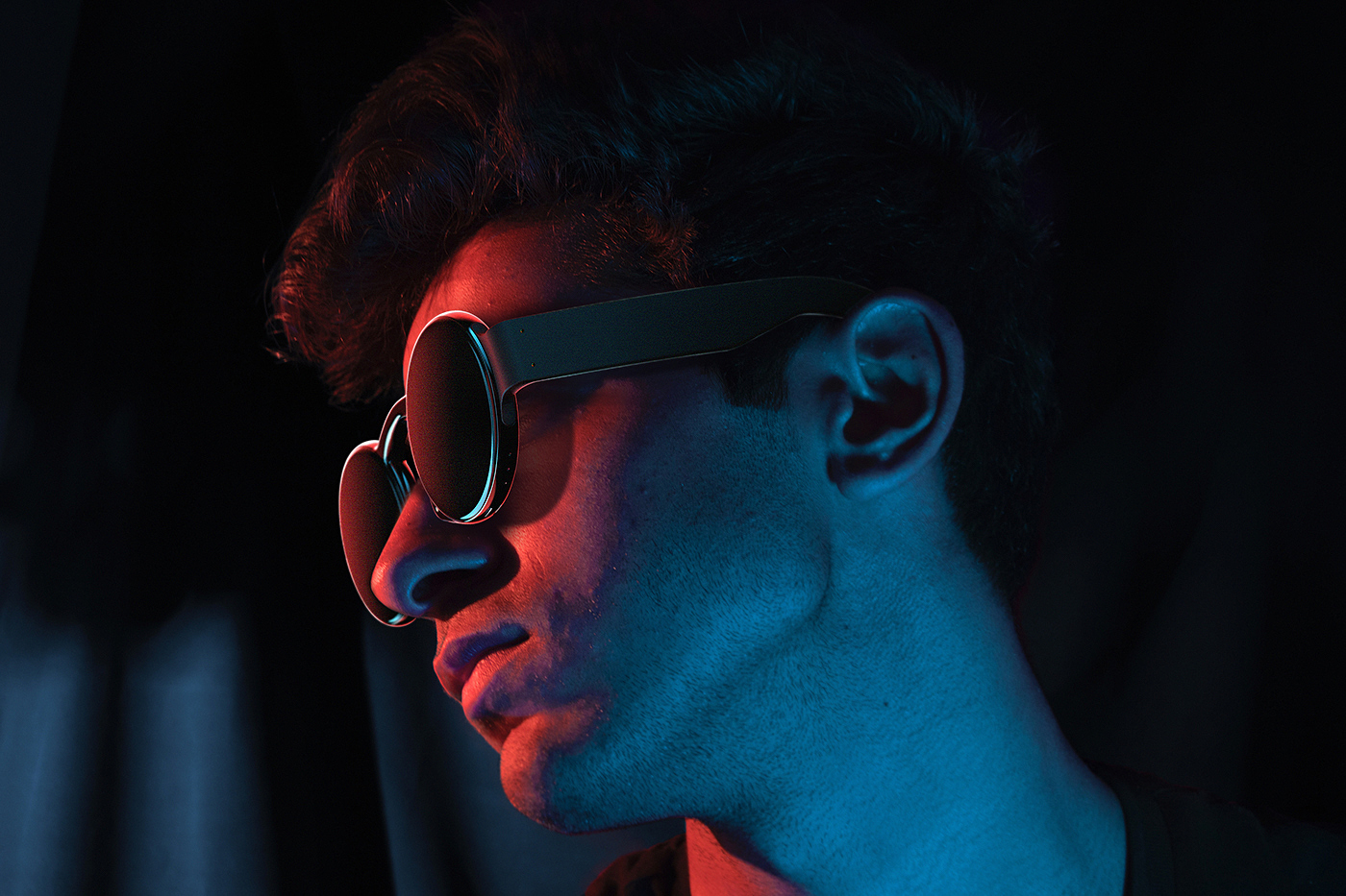 product design，industrial design，apple，Smart glasses，glasses，