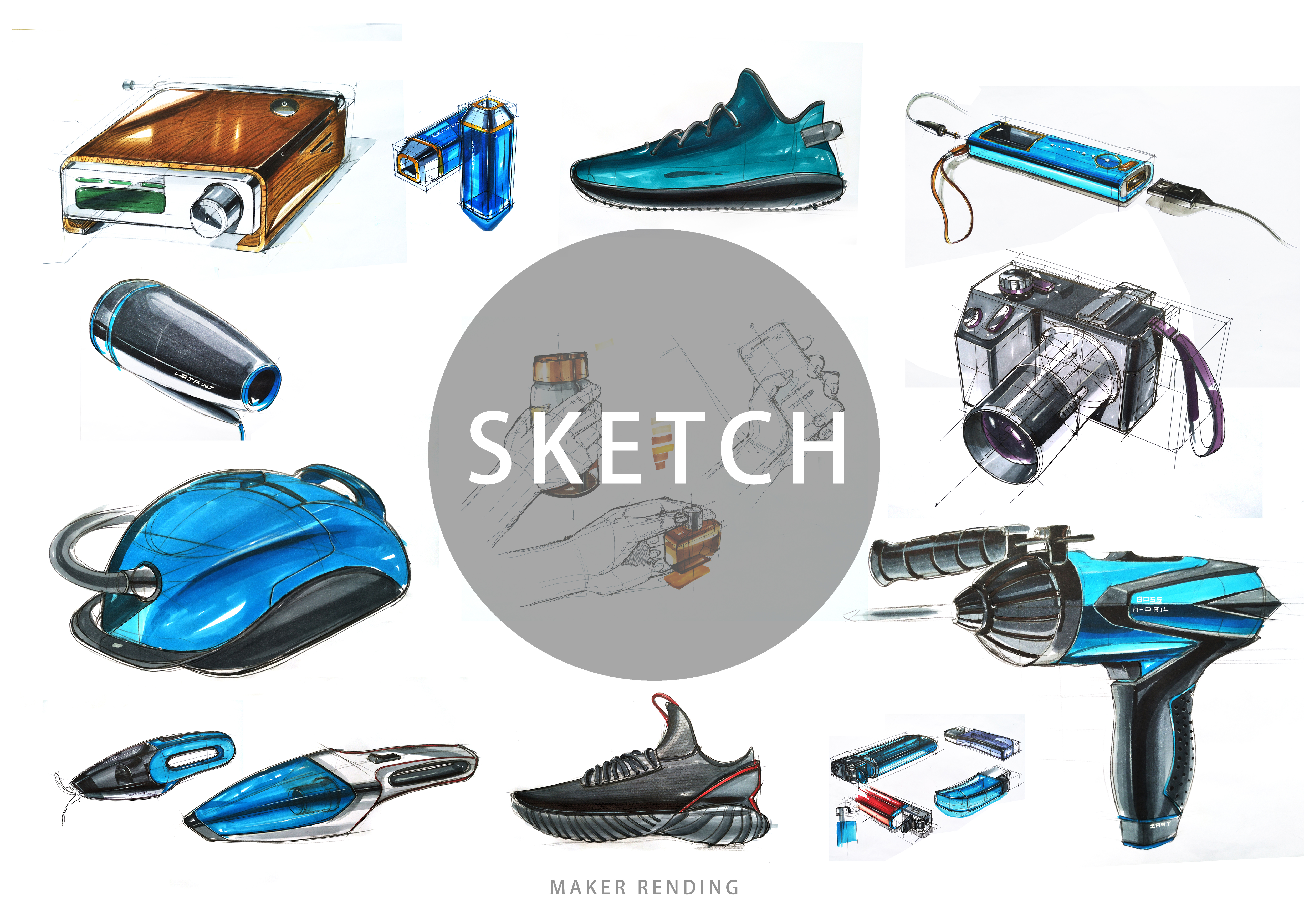 Anthology，Anthology，choose，Personal works collection，Original works collection，Industrial Designer，University works collection，portfolio，