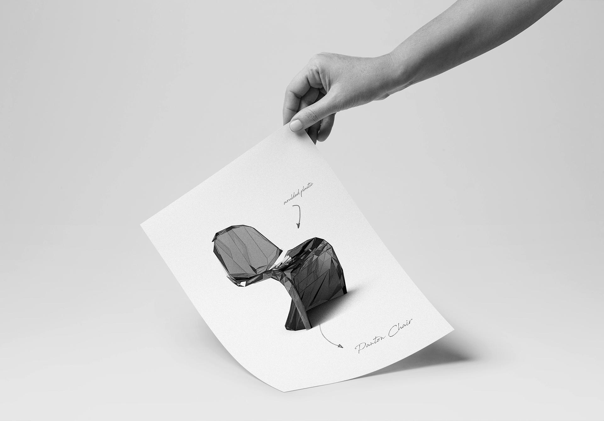 Hand drawn，chair，industrial design，