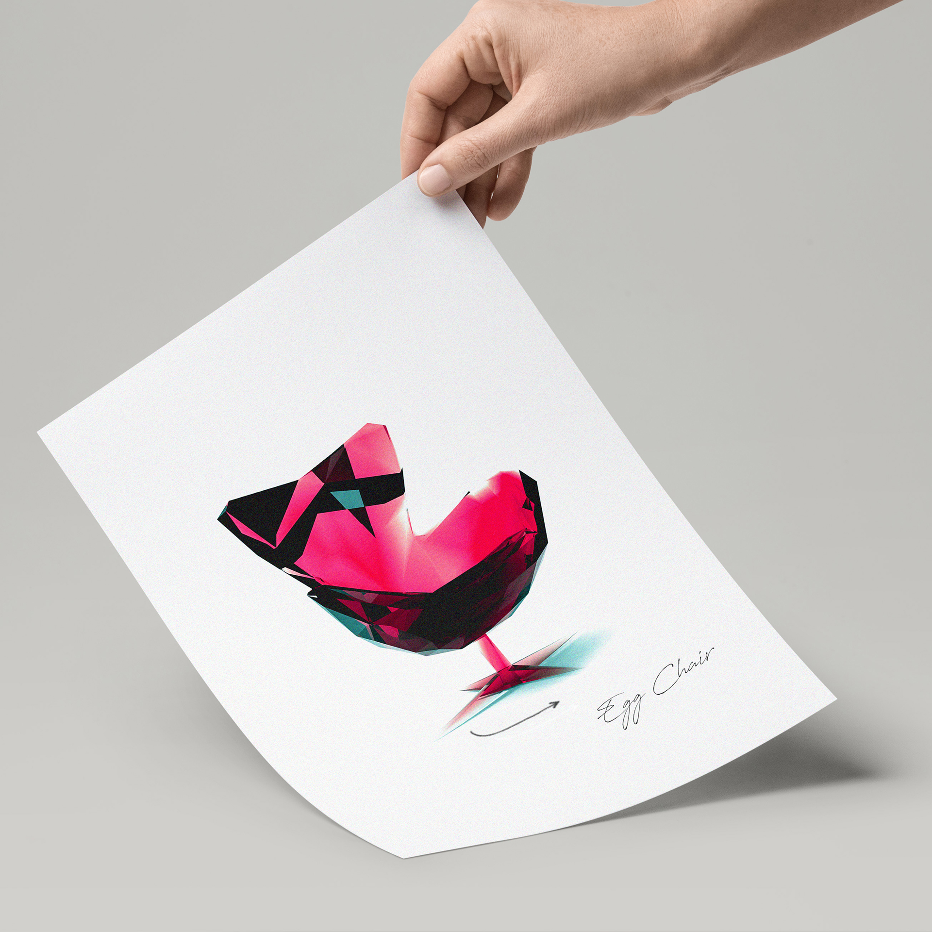 Hand drawn，chair，industrial design，