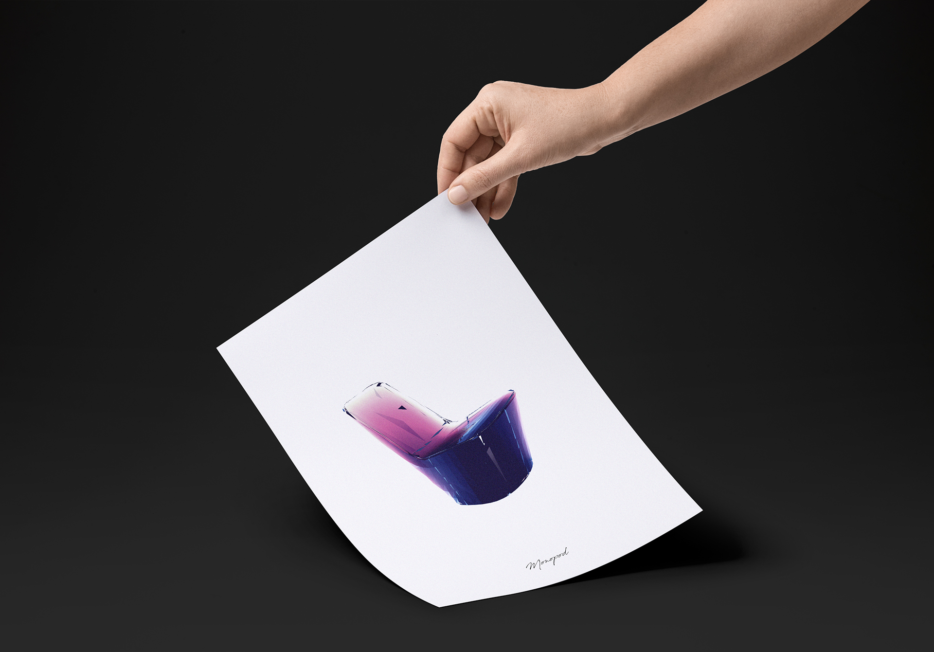 Hand drawn，chair，industrial design，