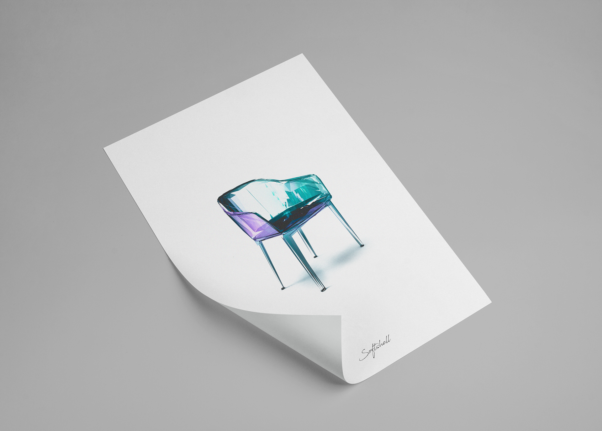 Hand drawn，chair，industrial design，