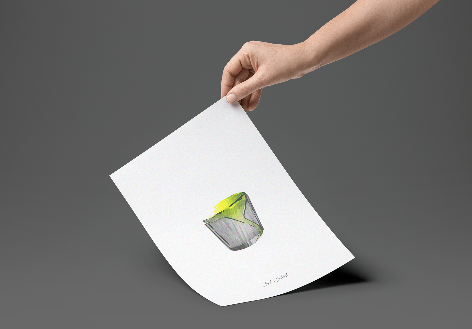 Hand drawn，chair，industrial design，