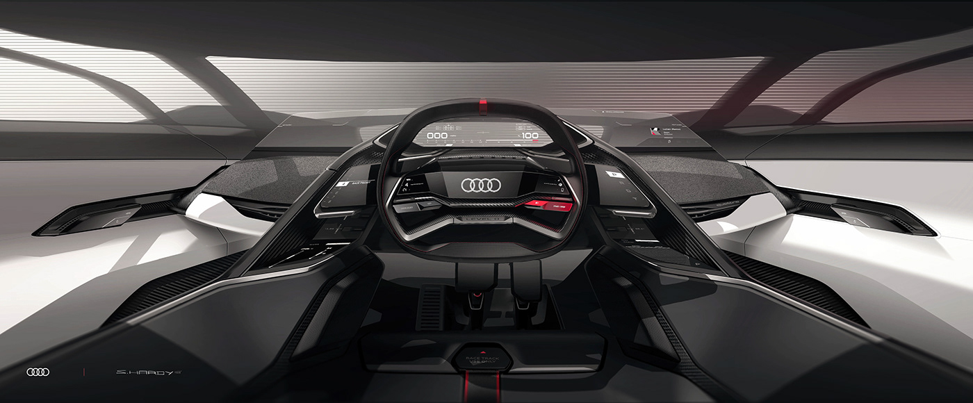 audi，PB18，audi，Electric，concept，Sports car，Automotive interior，