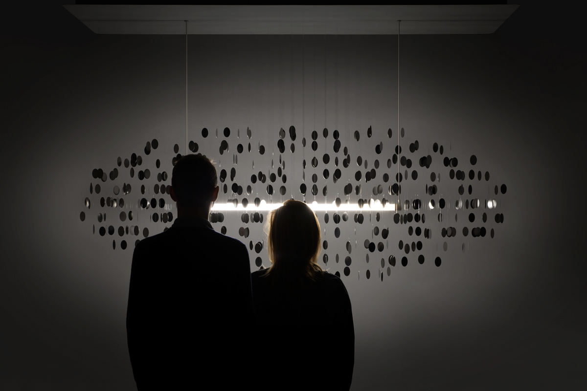 Art，Cloud，Lampshade，Nylon thread，stainless steel，