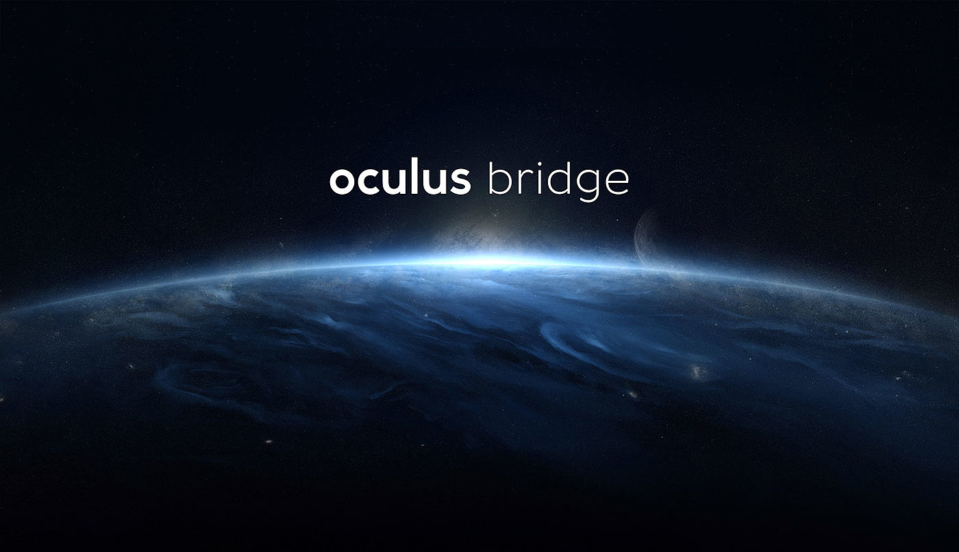 concept，Virtual reality，vr，Oculus Bridge，Andy Uhm，