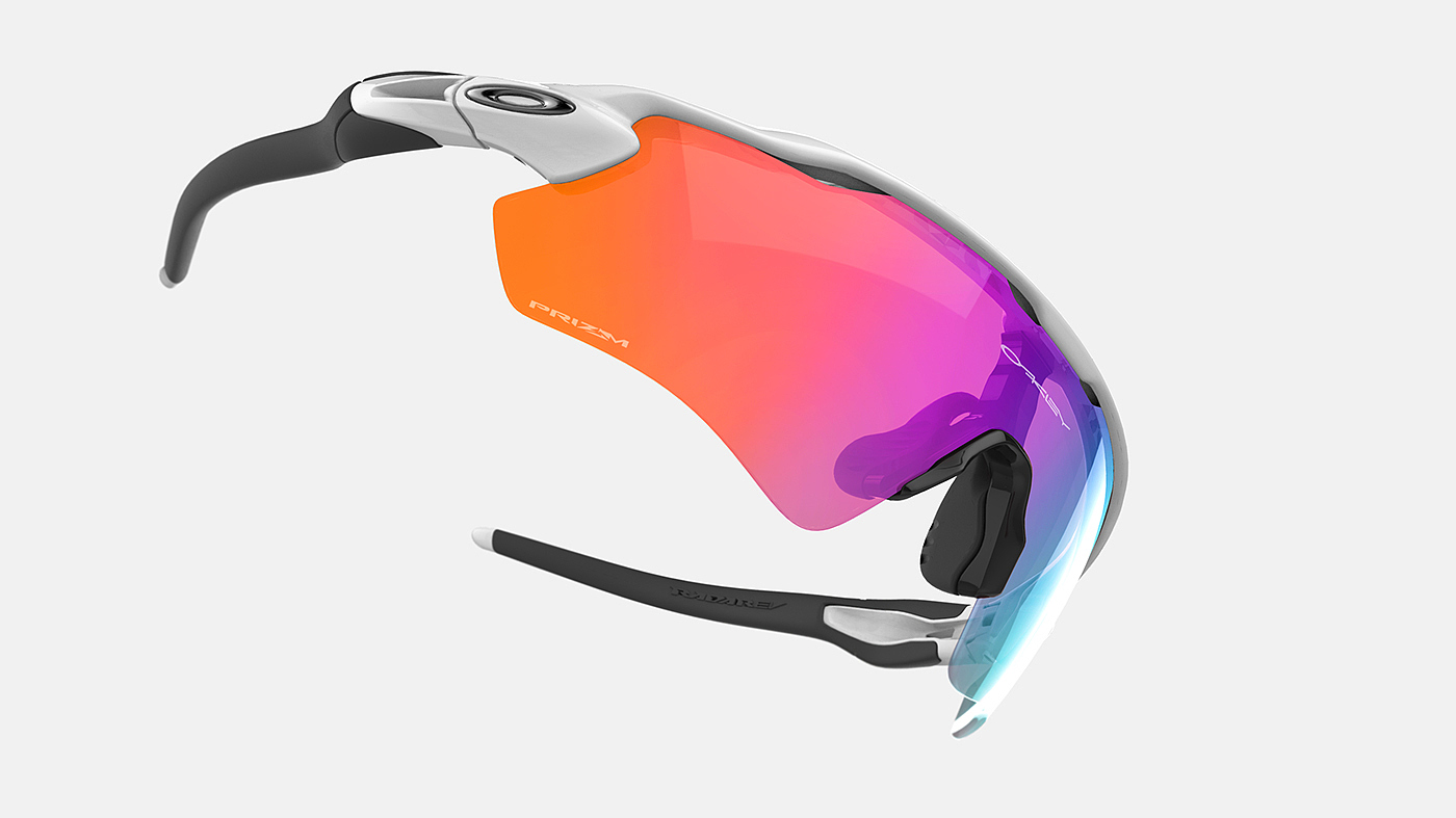 Prizm ™，Oakley Radar EV，glasses，motion，outdoors，Andy Uhm，