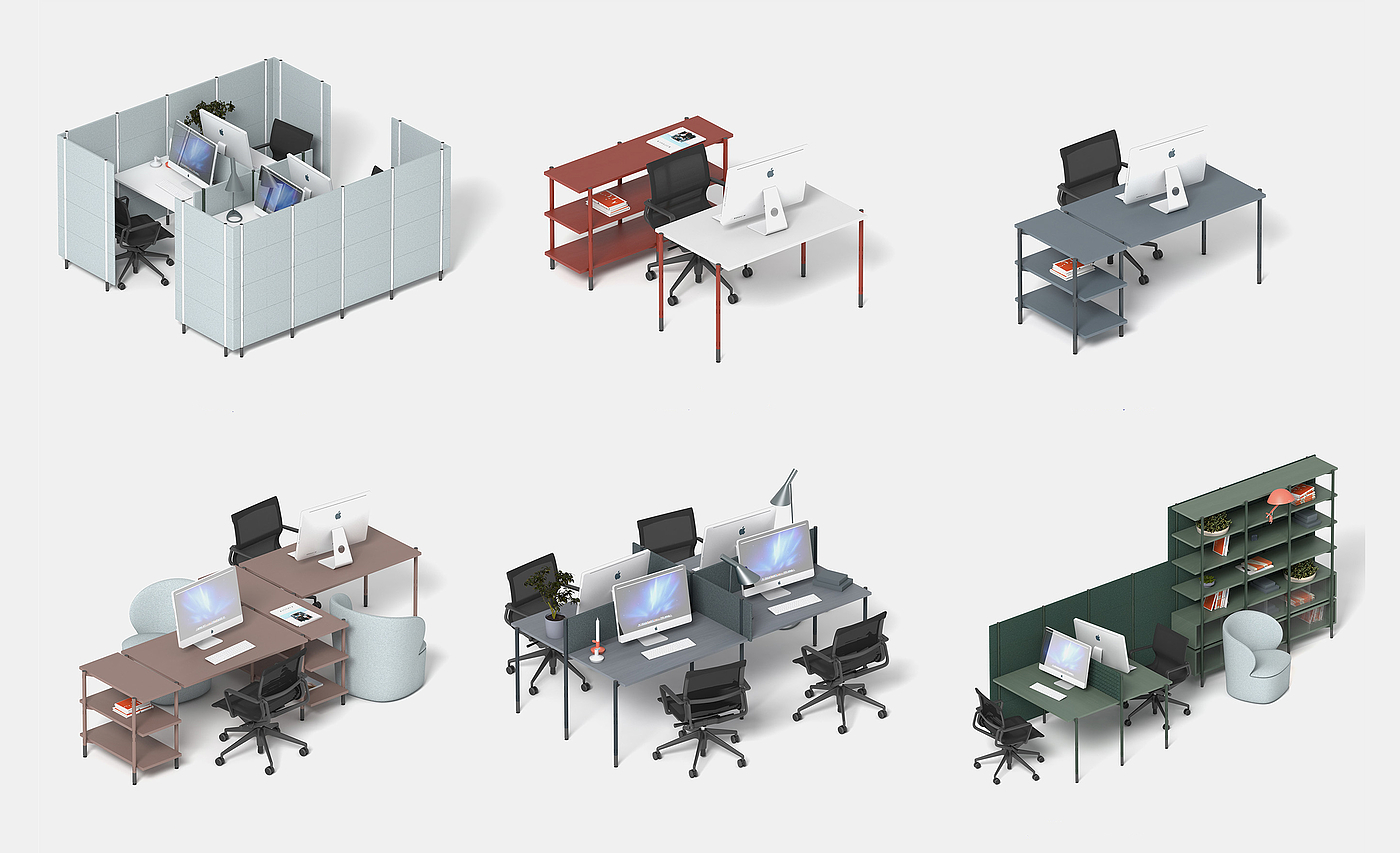 working space，FLEXOFFICE，