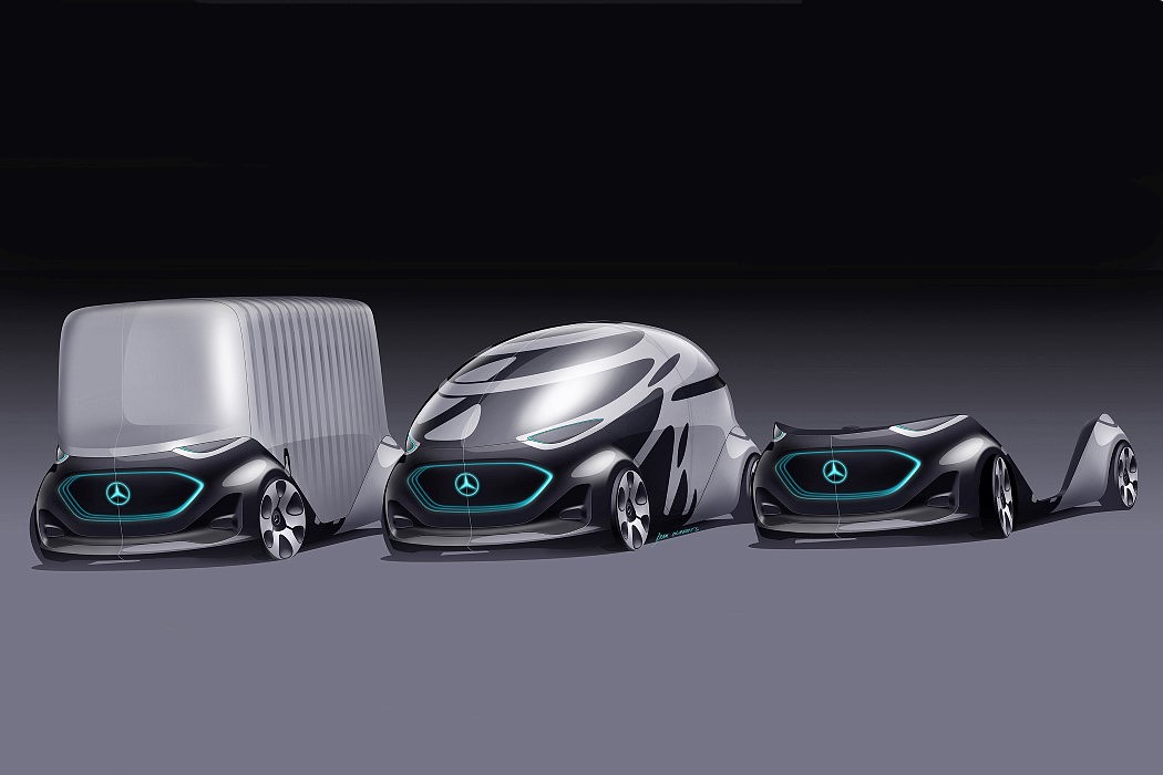 Automobile design，Mobile modular design，Mercedes-Benz，