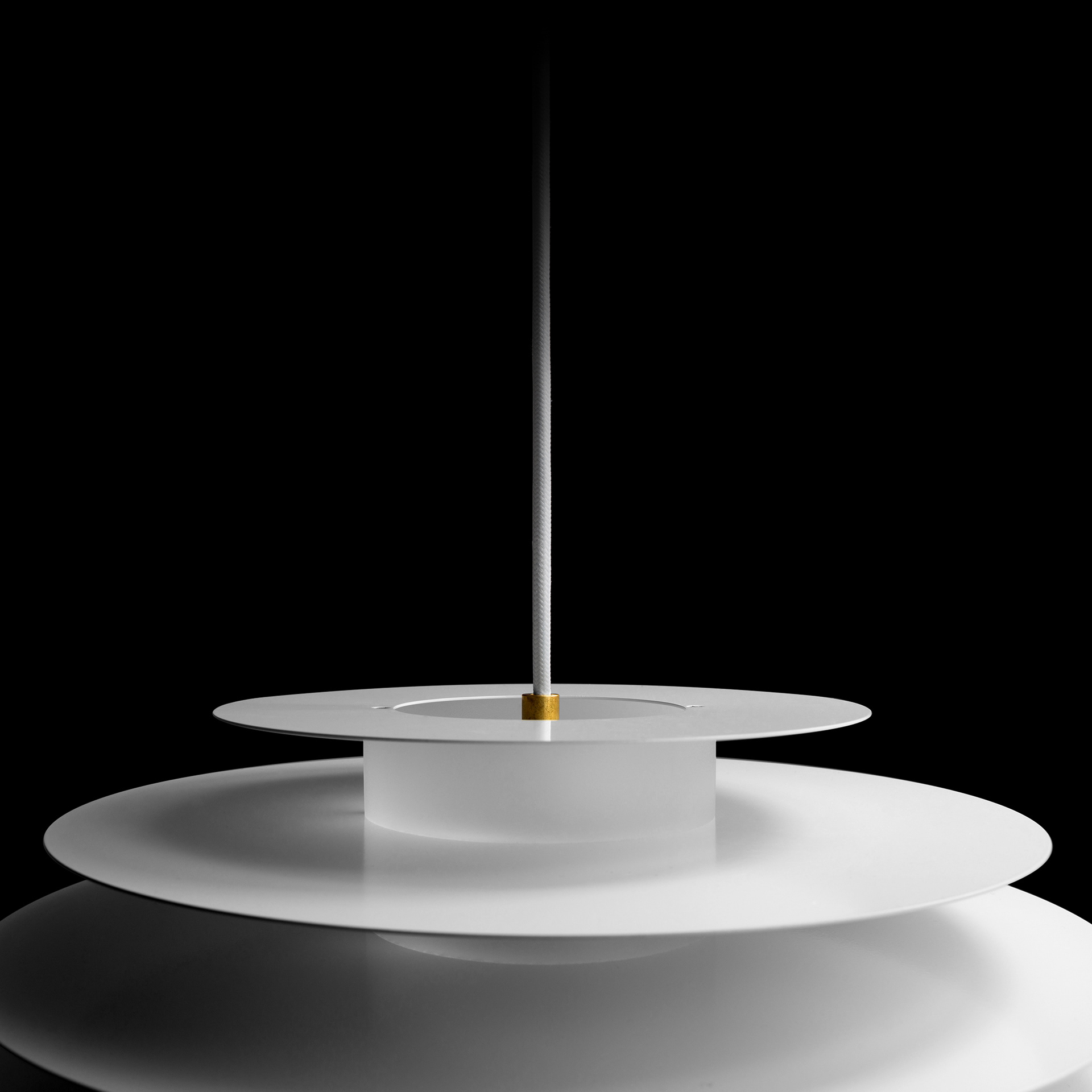 white，Plastic，Lamp design，rota，