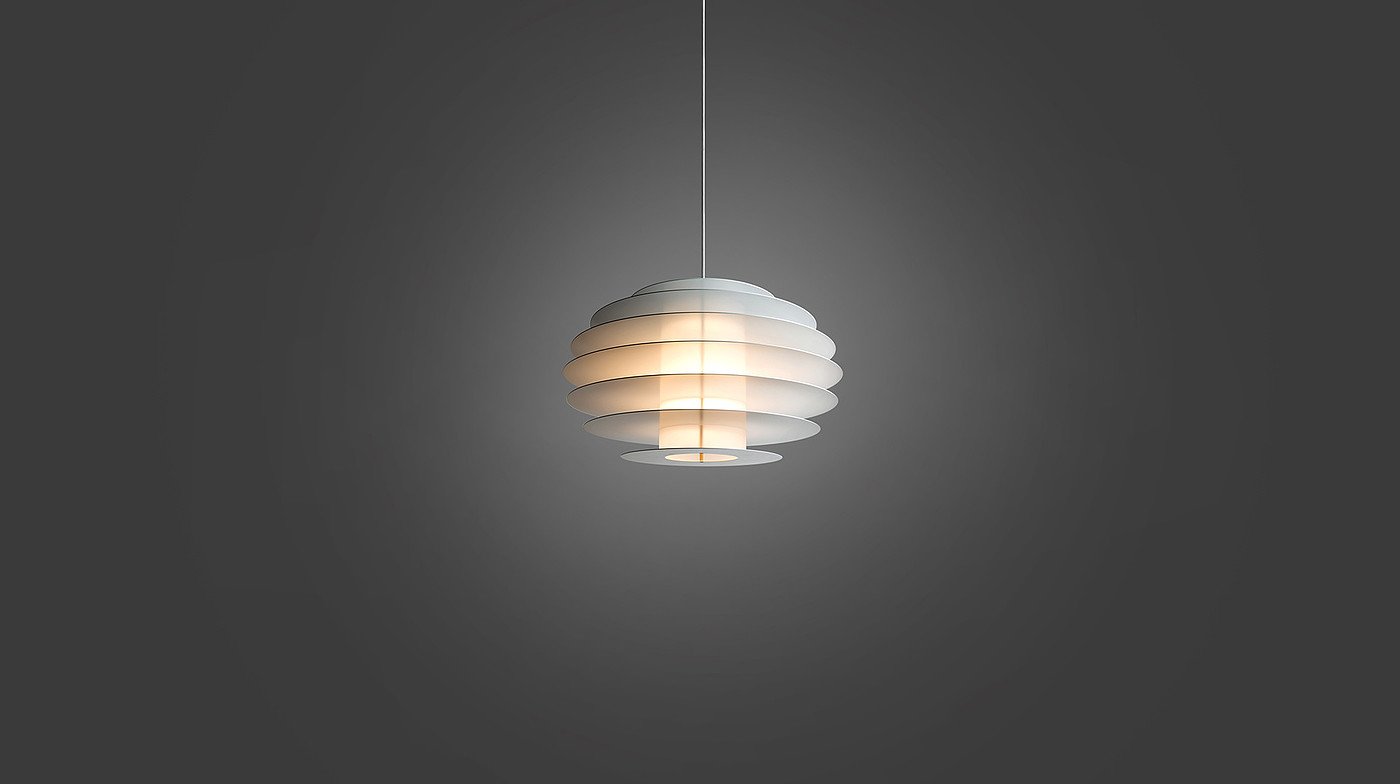white，Plastic，Lamp design，rota，