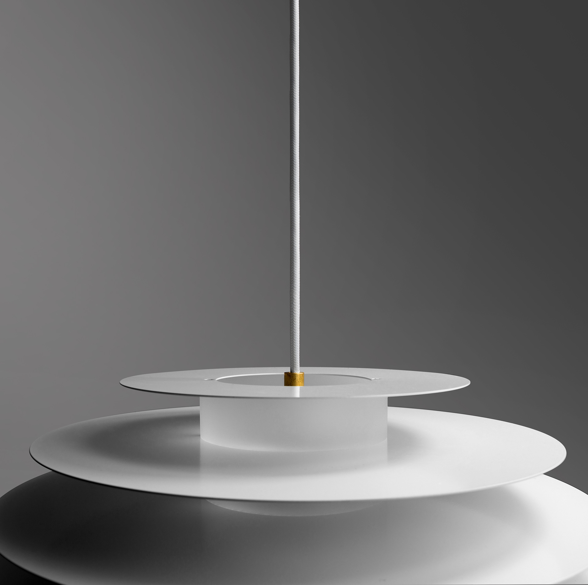 white，Plastic，Lamp design，rota，
