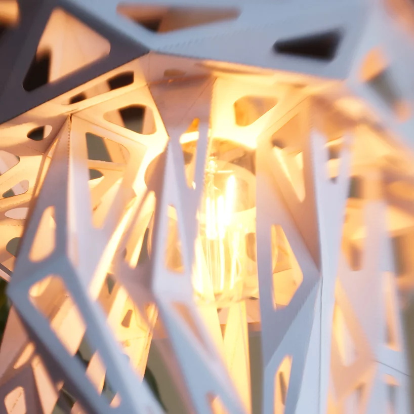 Lamp design，Paper，Jellyfish lampshade，