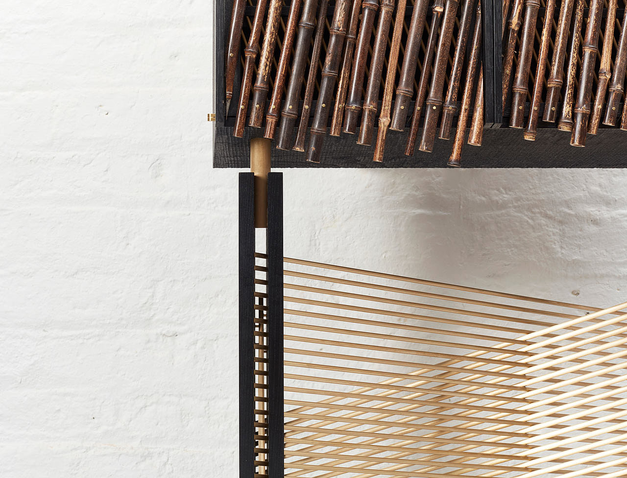 Bookcase，Bamboo，In Shadows，