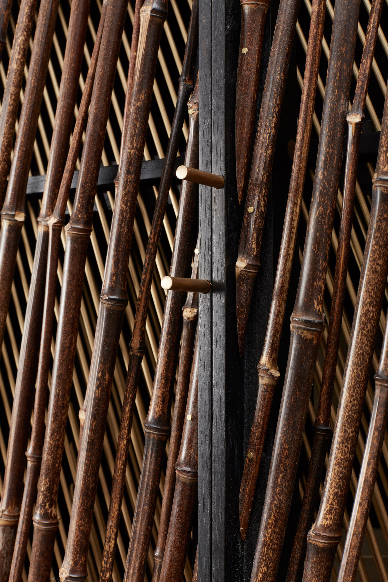 Bookcase，Bamboo，In Shadows，