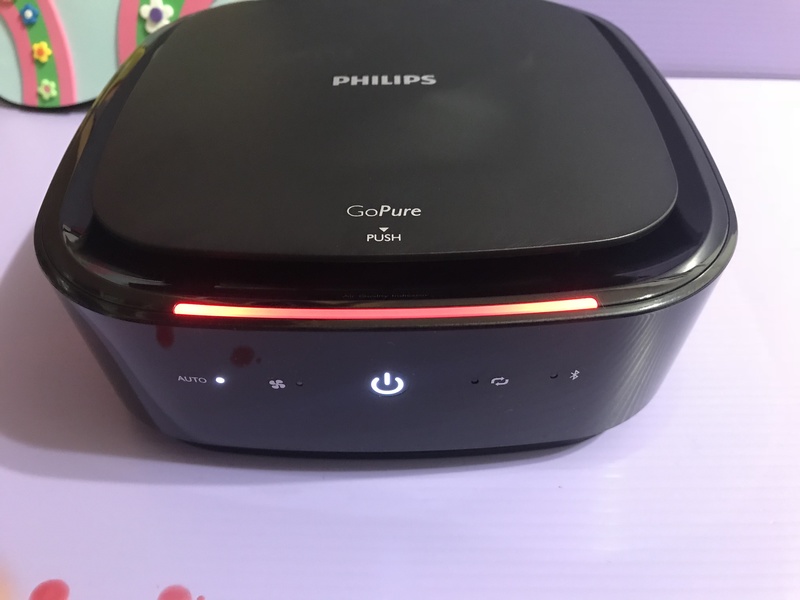 2018 red dot award，product design，philips，Automobile air purifier，