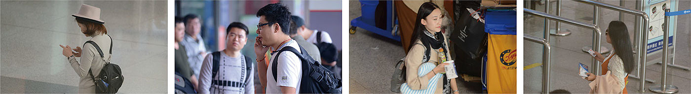 sketch，purple，travel，Hand luggage，pull rod，Modular，Case，