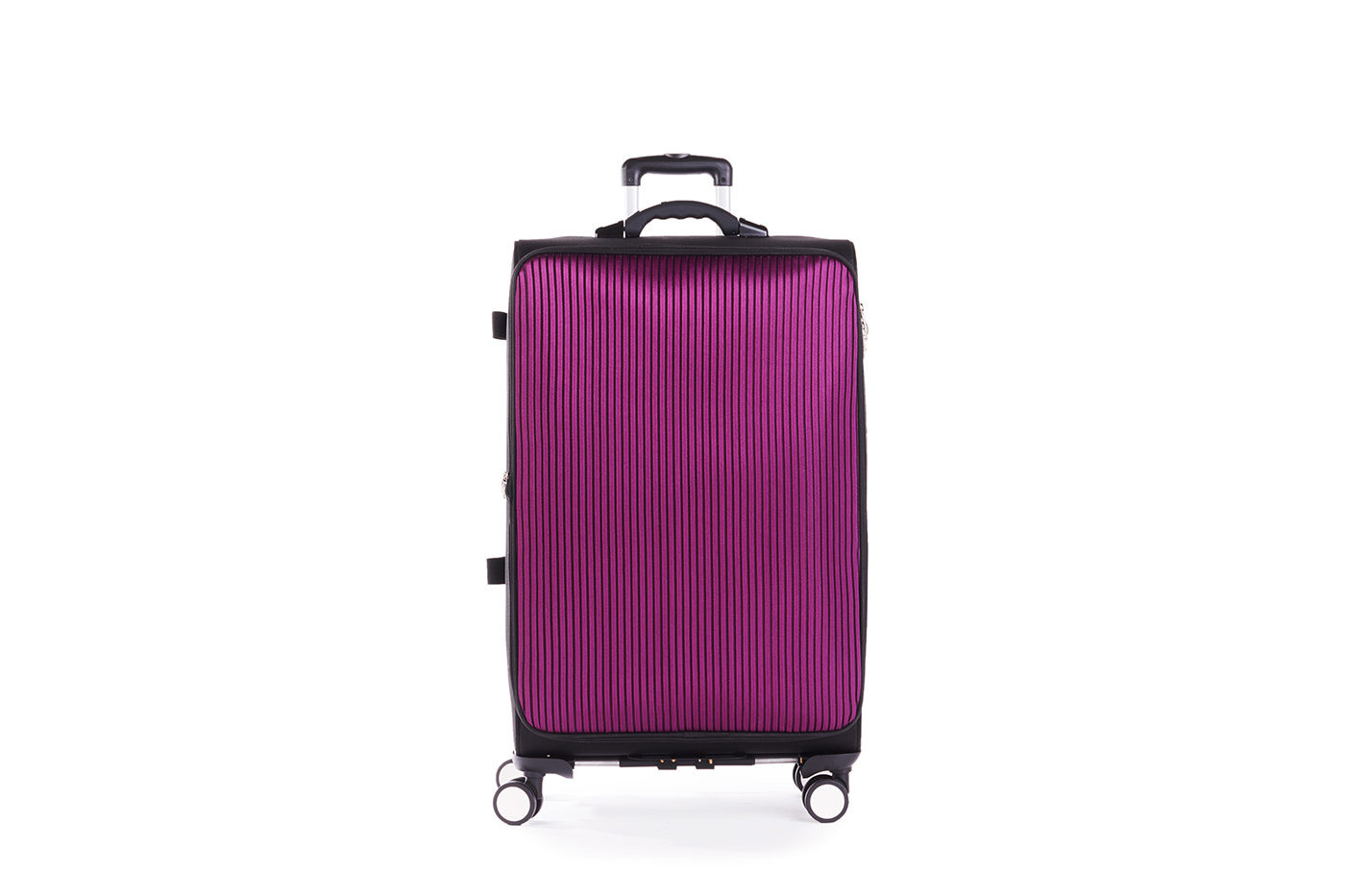sketch，purple，travel，Hand luggage，pull rod，Modular，Case，