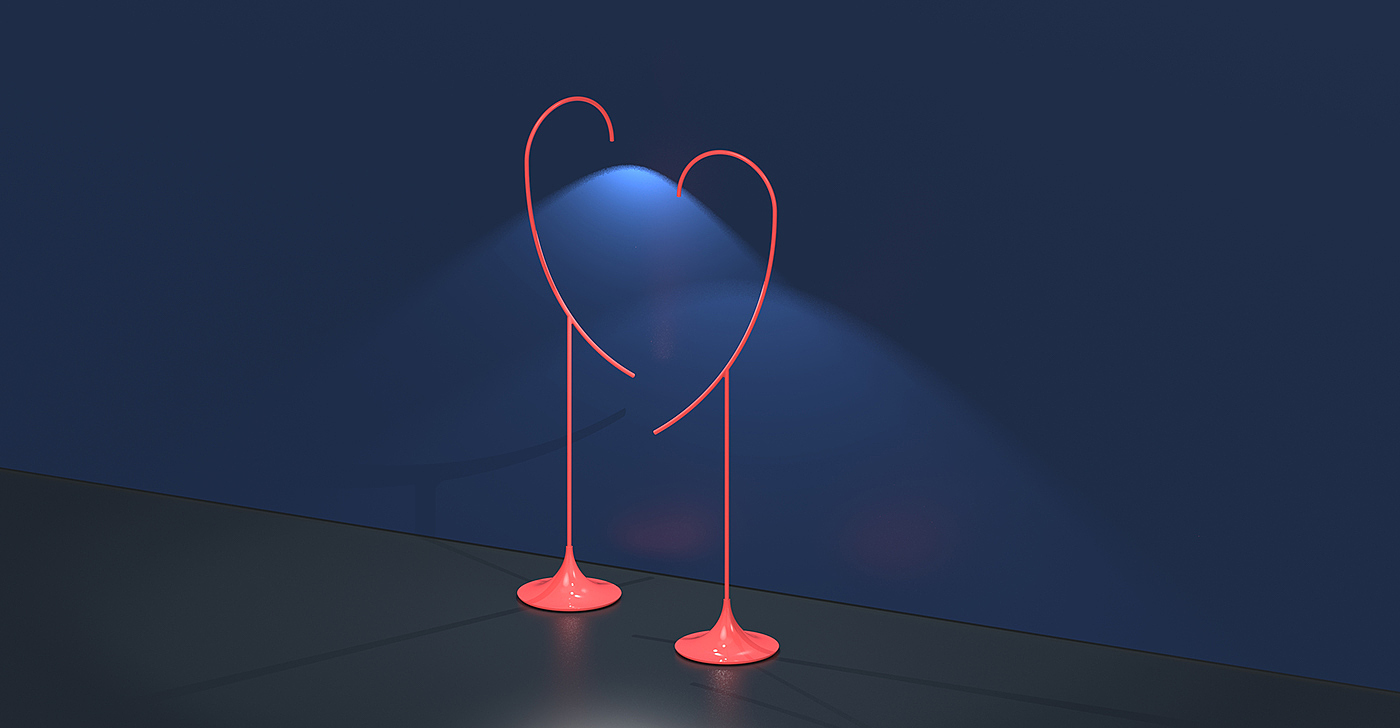 Home Furnishing，Flamingo，Floor Lamp，Flamingo，Floor lamp，Pink，
