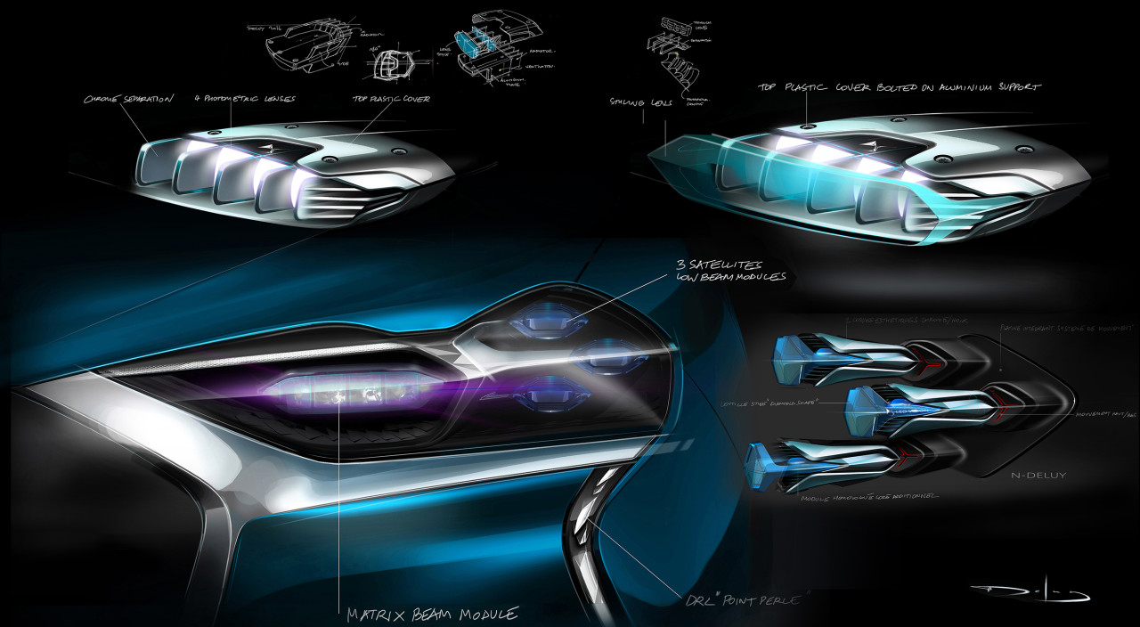 sketch，vehicle，DS3 Crossback，