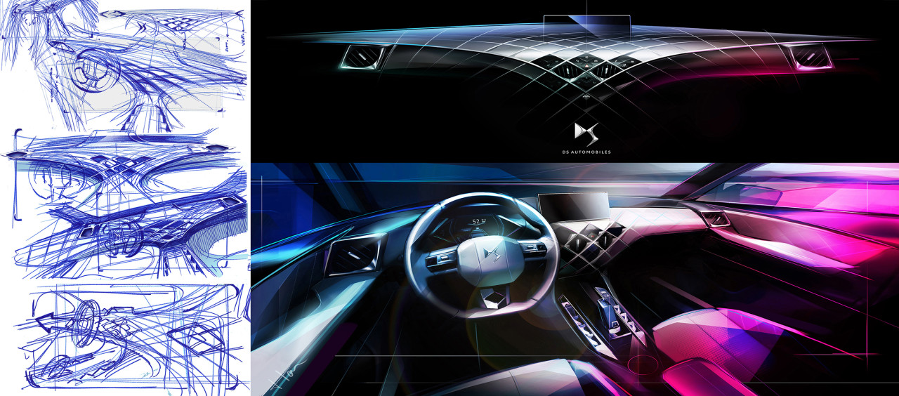 sketch，vehicle，DS3 Crossback，