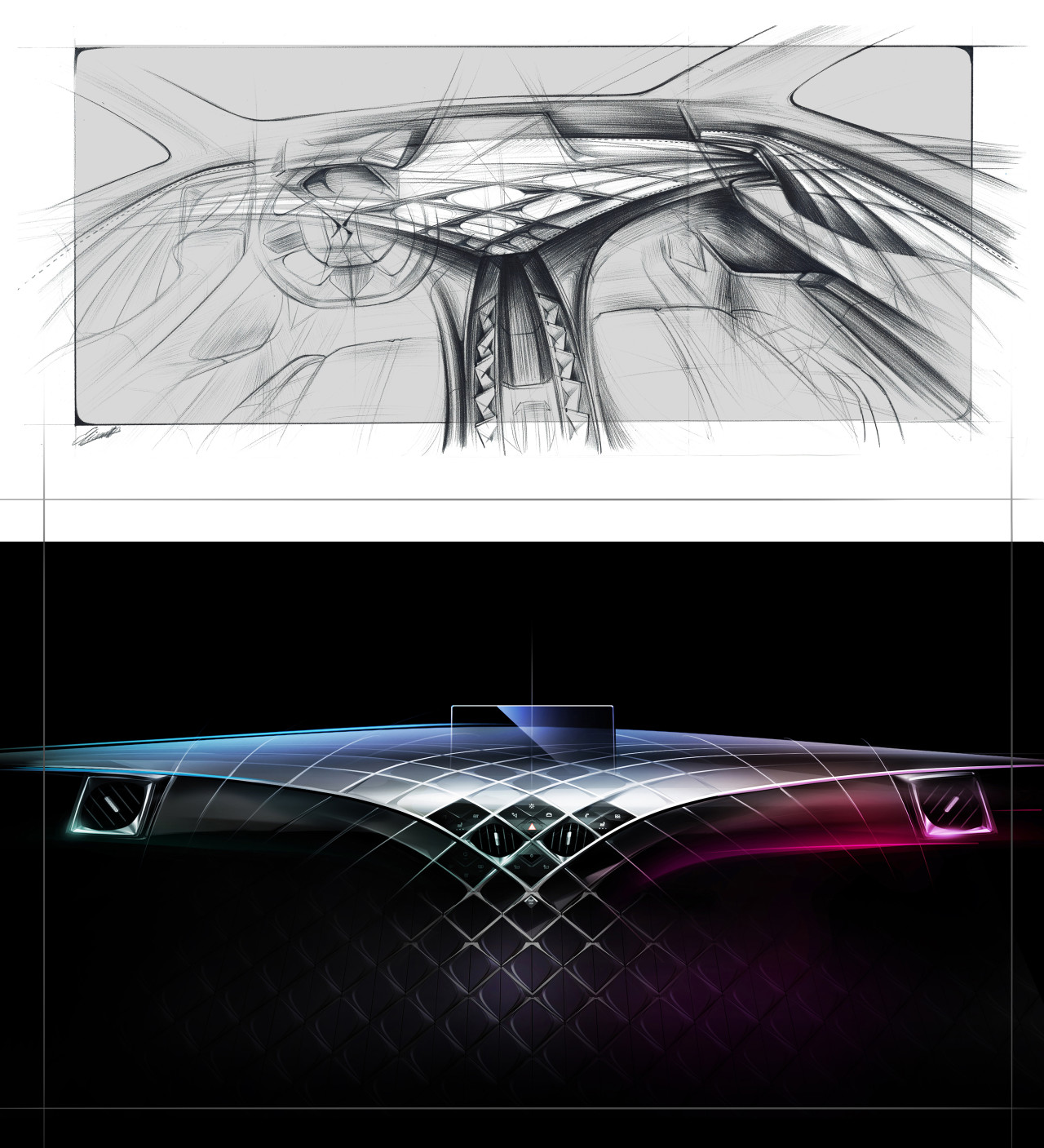 sketch，vehicle，DS3 Crossback，