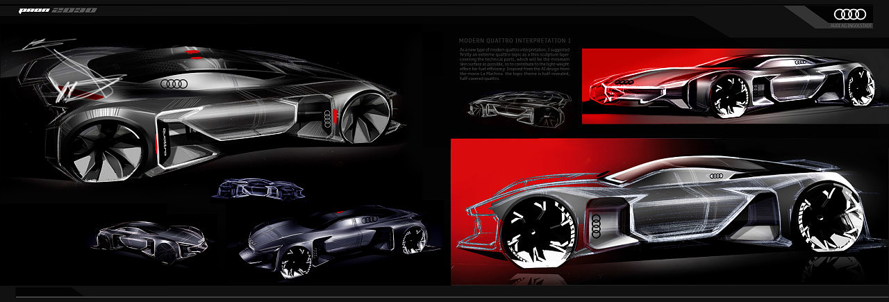 Concept Car，audi，Concept car，Automobile design，