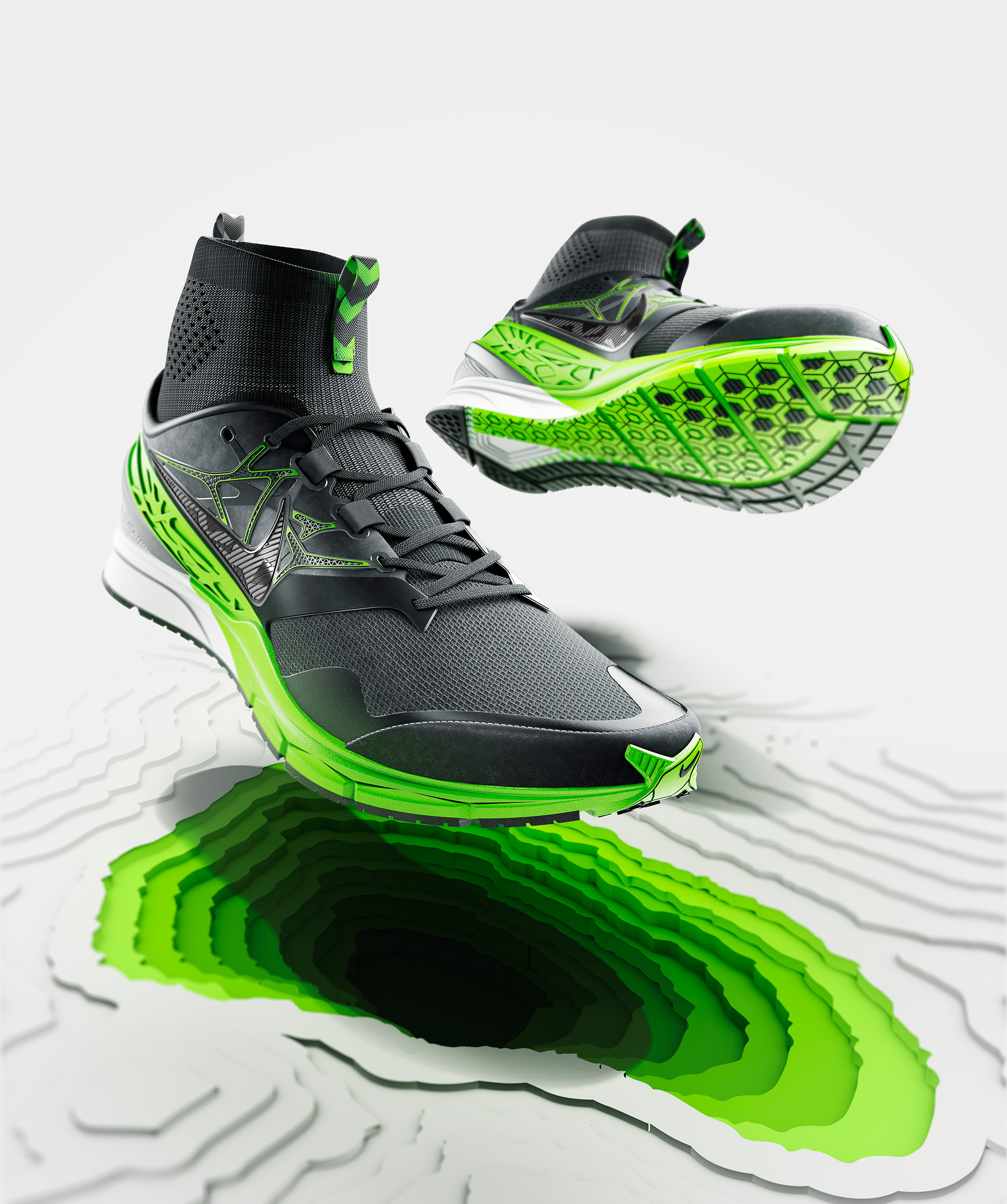 shoes，Nike，Render，