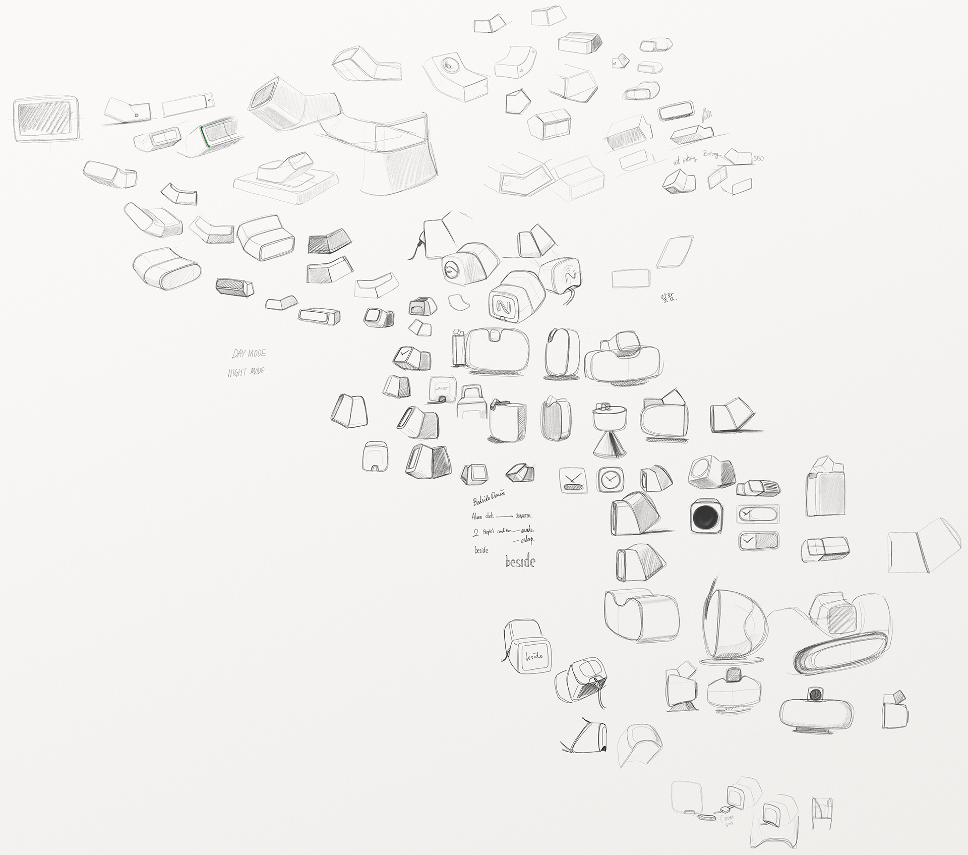 Internet of things，product design，Alarm clock design，intelligence，