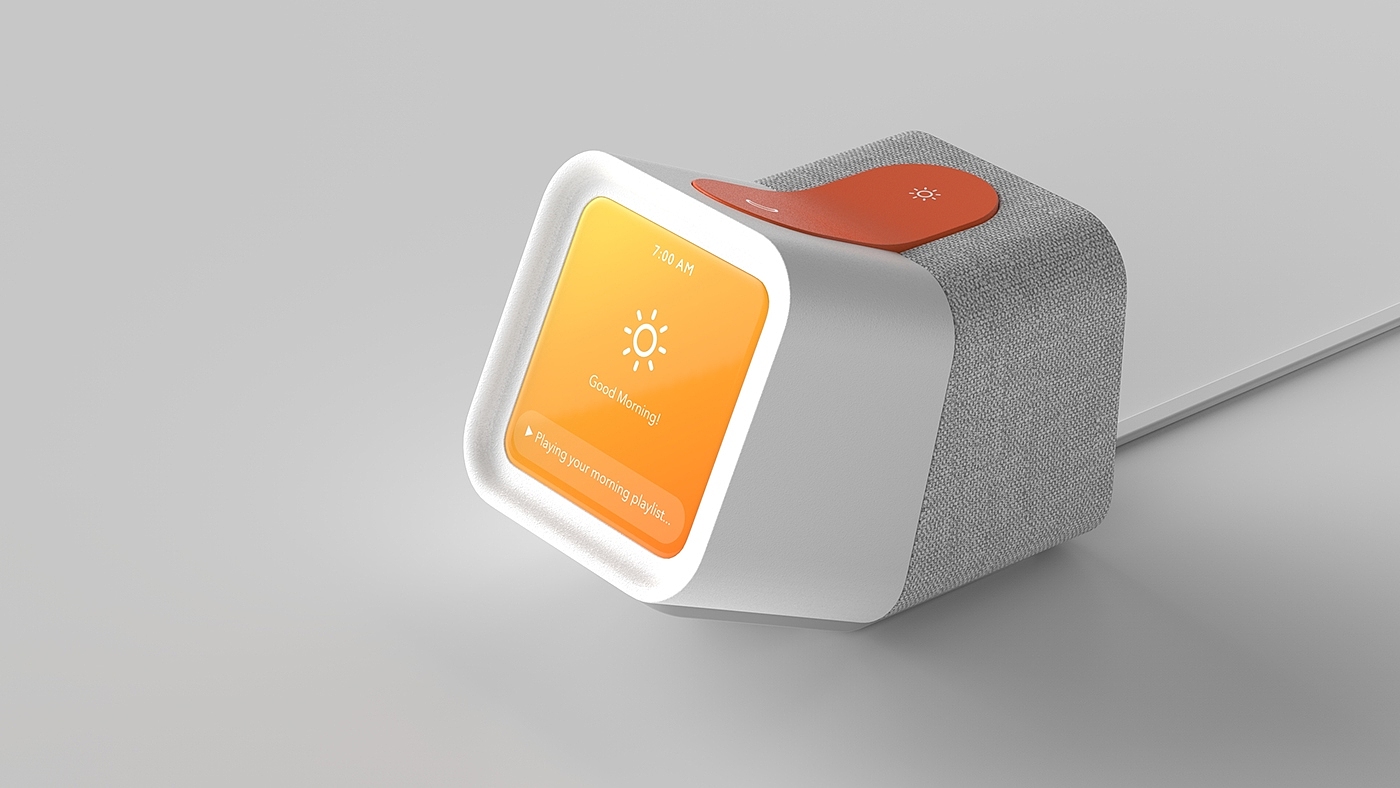 Internet of things，product design，Alarm clock design，intelligence，