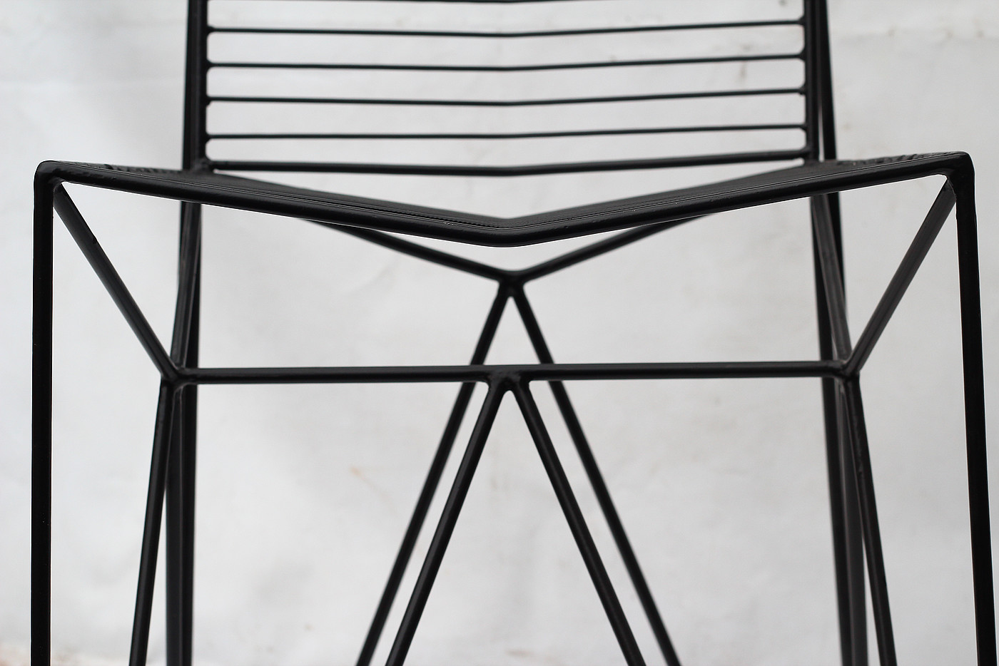 product design，Thorn-2，Metal bar chair，