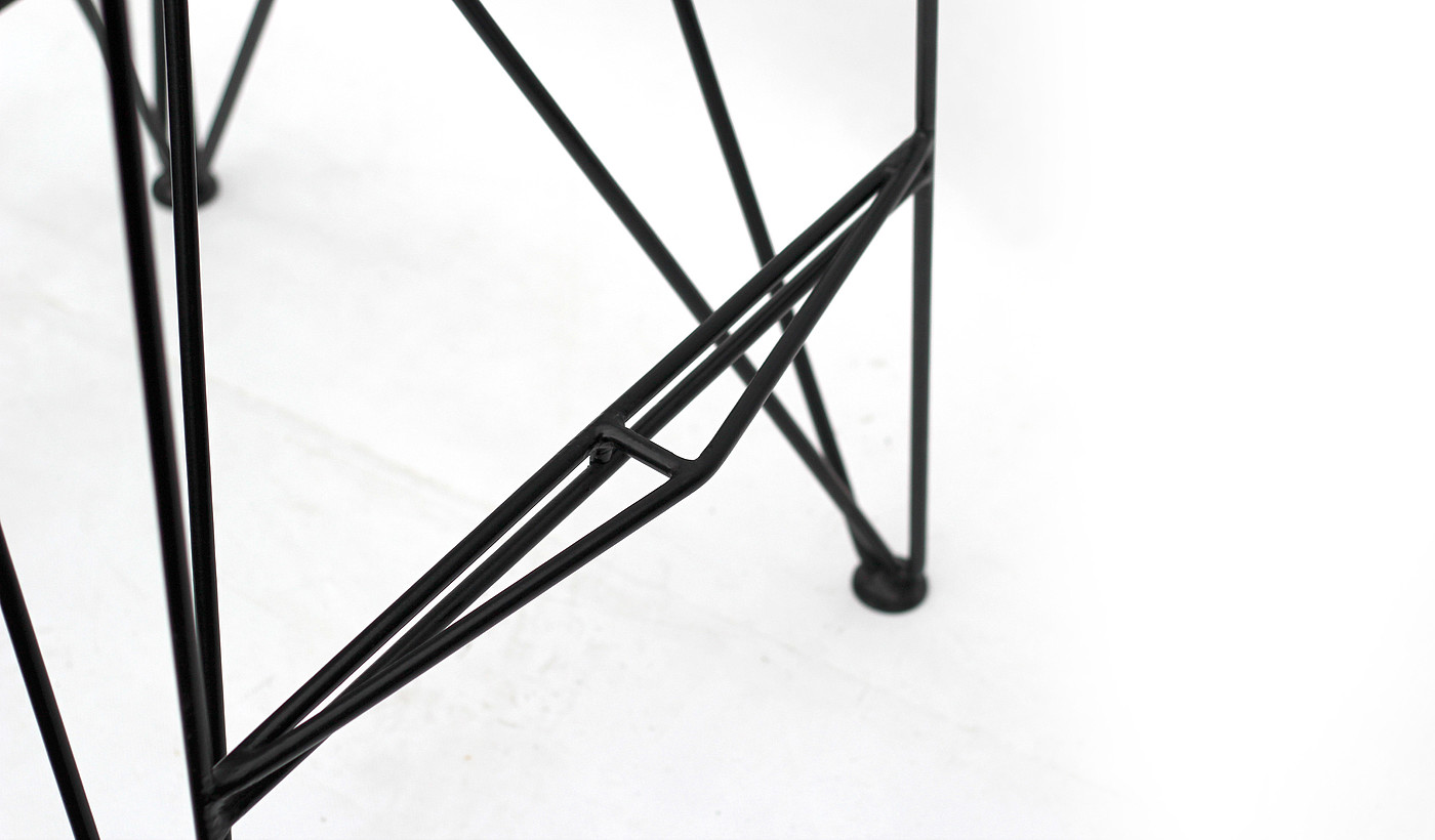 product design，Thorn-2，Metal bar chair，