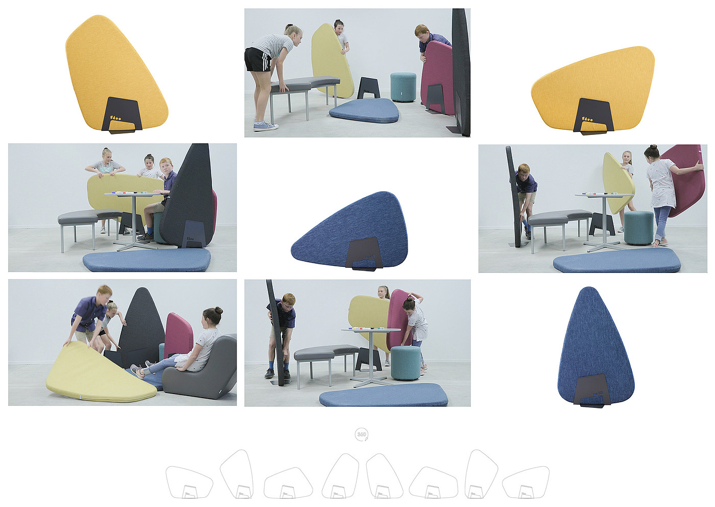 furniture design ，Spacemakers project，