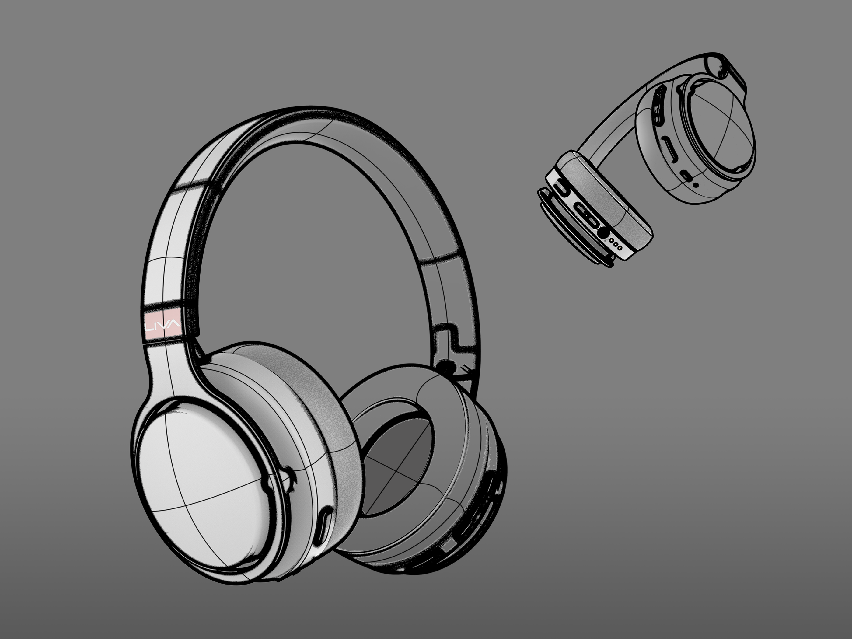 product，Earphone design，