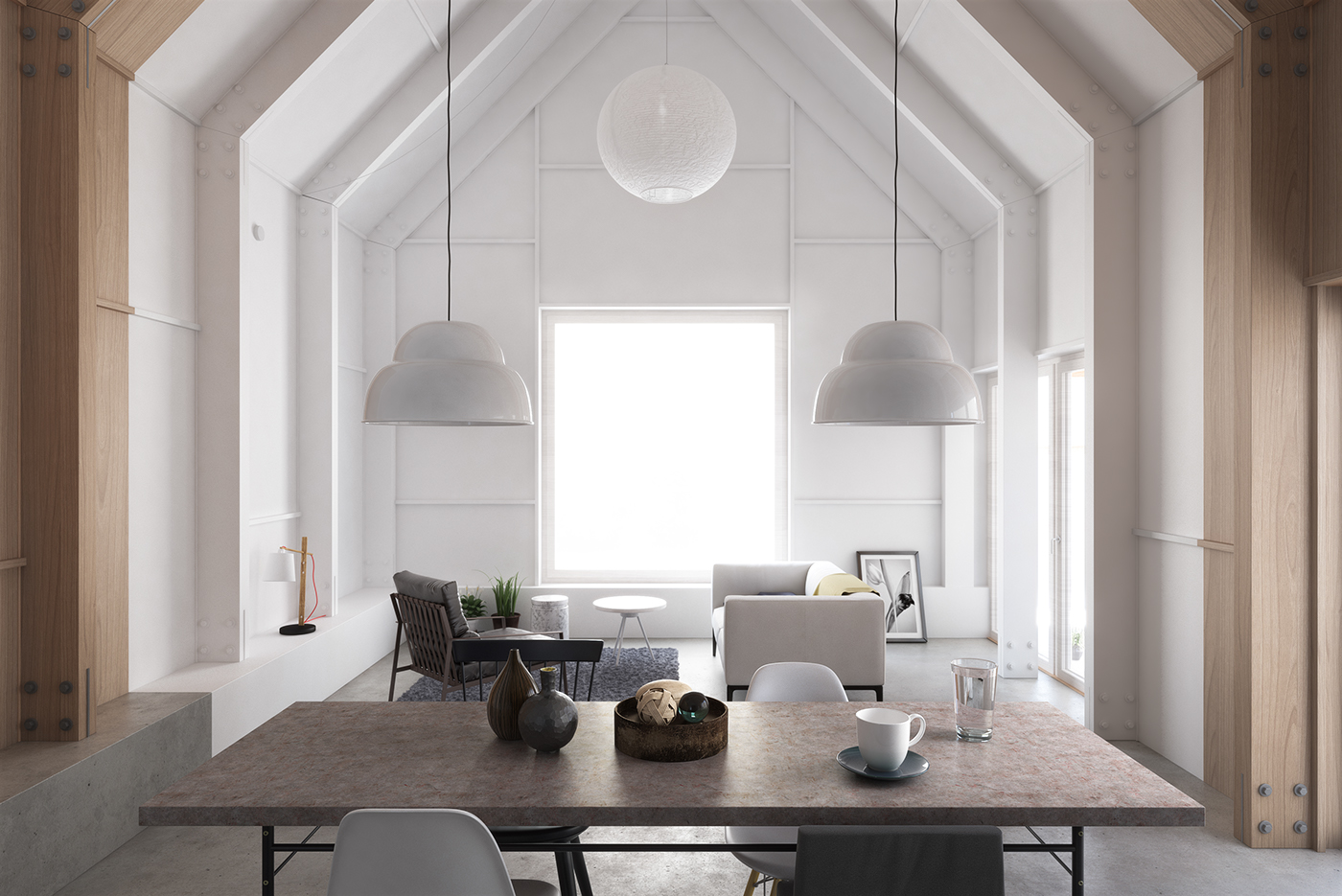 Interior design，Digital art，Architecture，