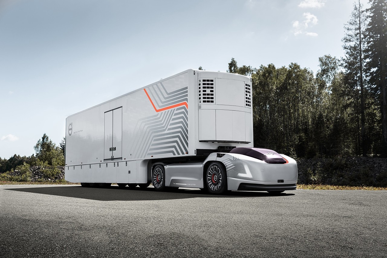 volvo，Driverless，trailer，concept，