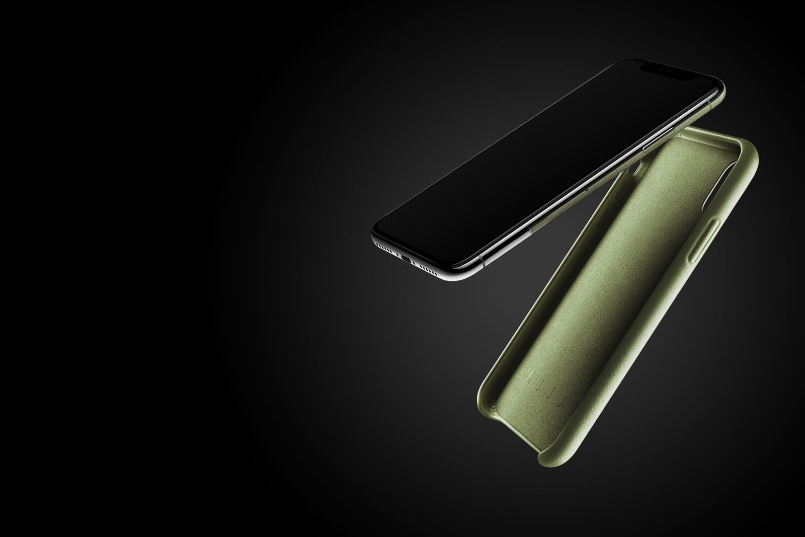 Italian leather，smart cover，wallet，Full Leather，iPhone Xs，