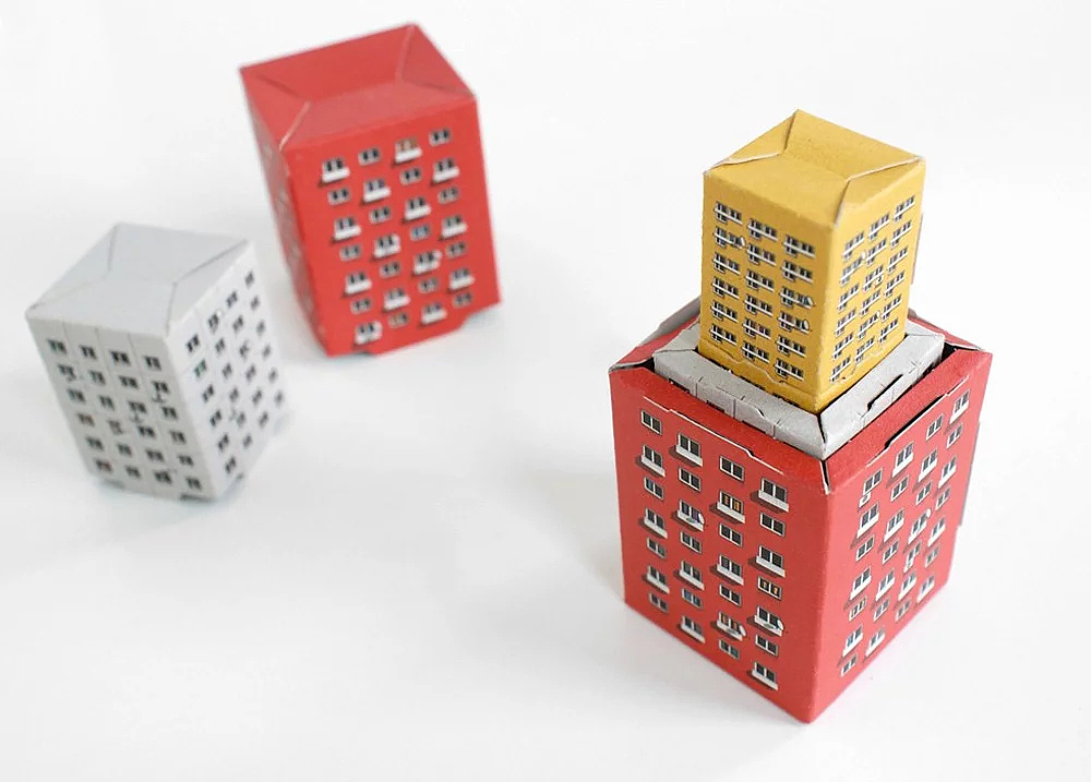 product design，industrial design，Dolls，Recycled paperboard，Architecture，