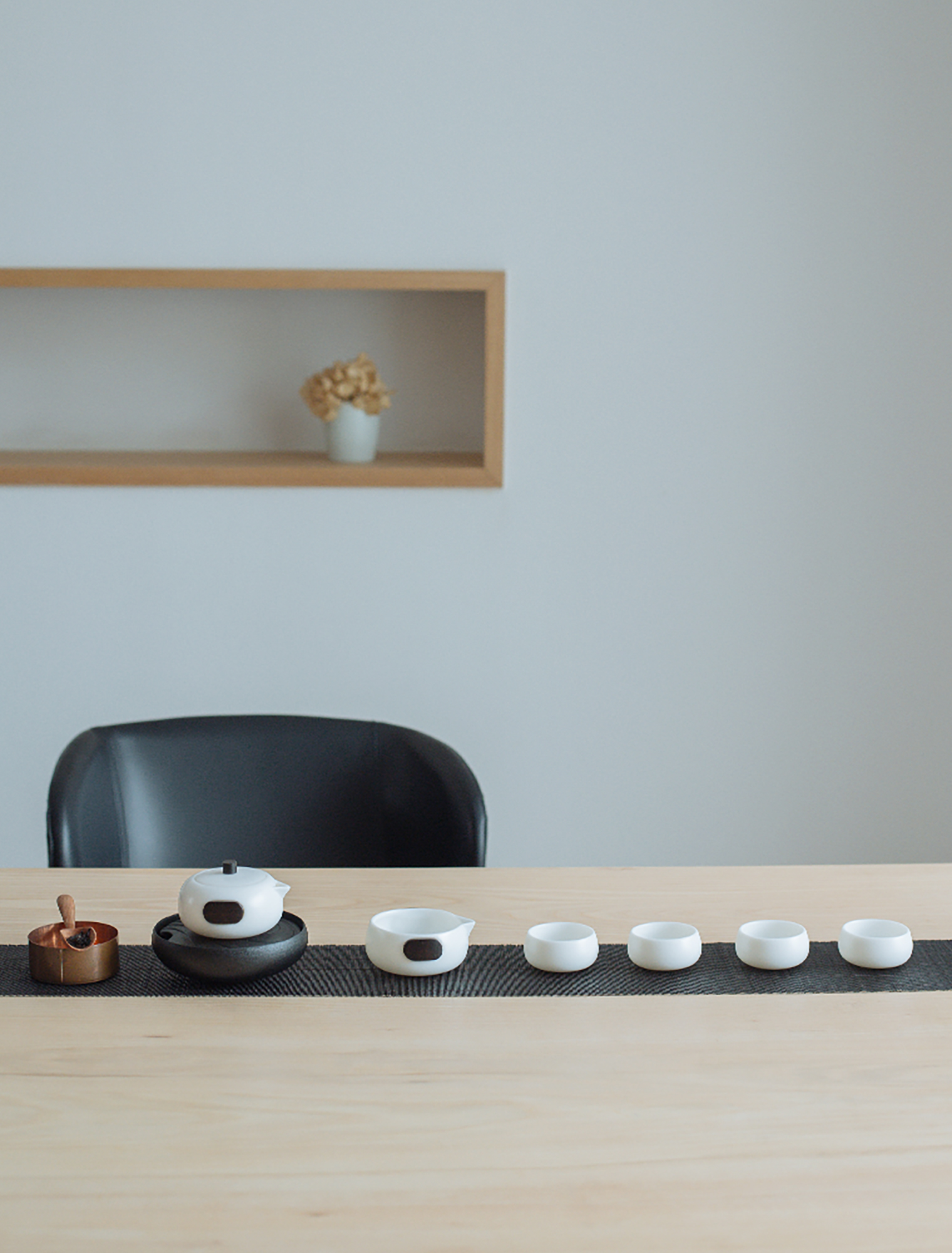 Home Furnishing，tea set，prodigy ，Kung Fu Tea，Design，White porcelain，